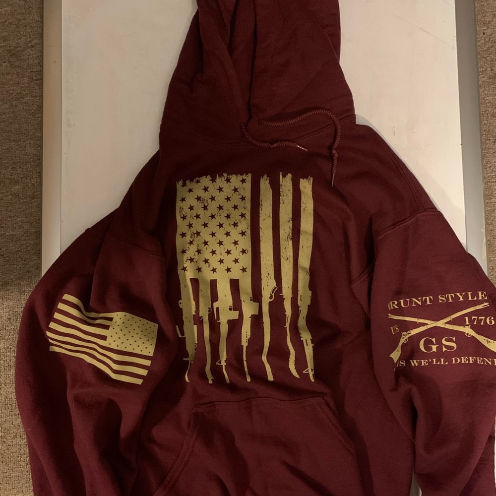 Grunt style men’s hoodie